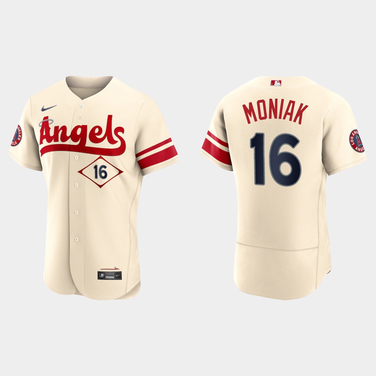 Mickey Moniak Los Angeles Angels City Connect Jersey - Cream