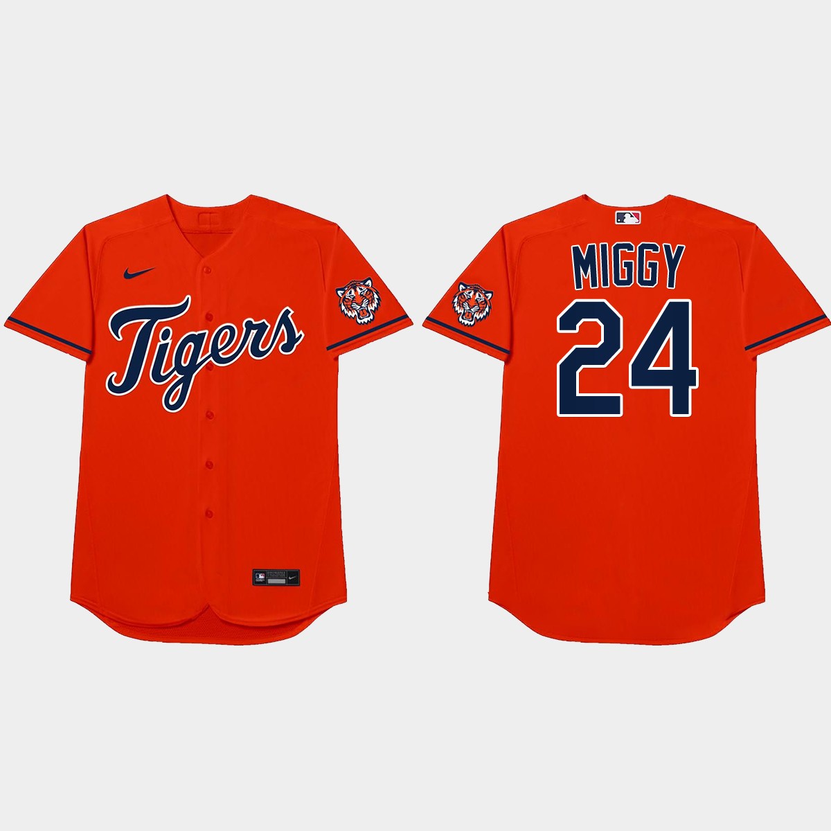 Miguel Cabrera 2021 Players' Weekend Miggy Nickname Jersey - Orange