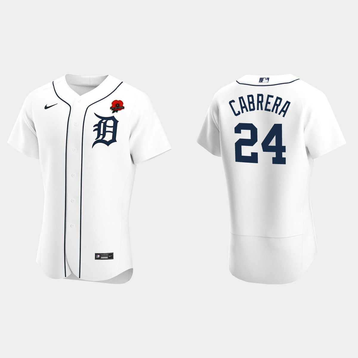 Miguel Cabrera Detroit Tigers 2021 Memorial Day Jersey - White