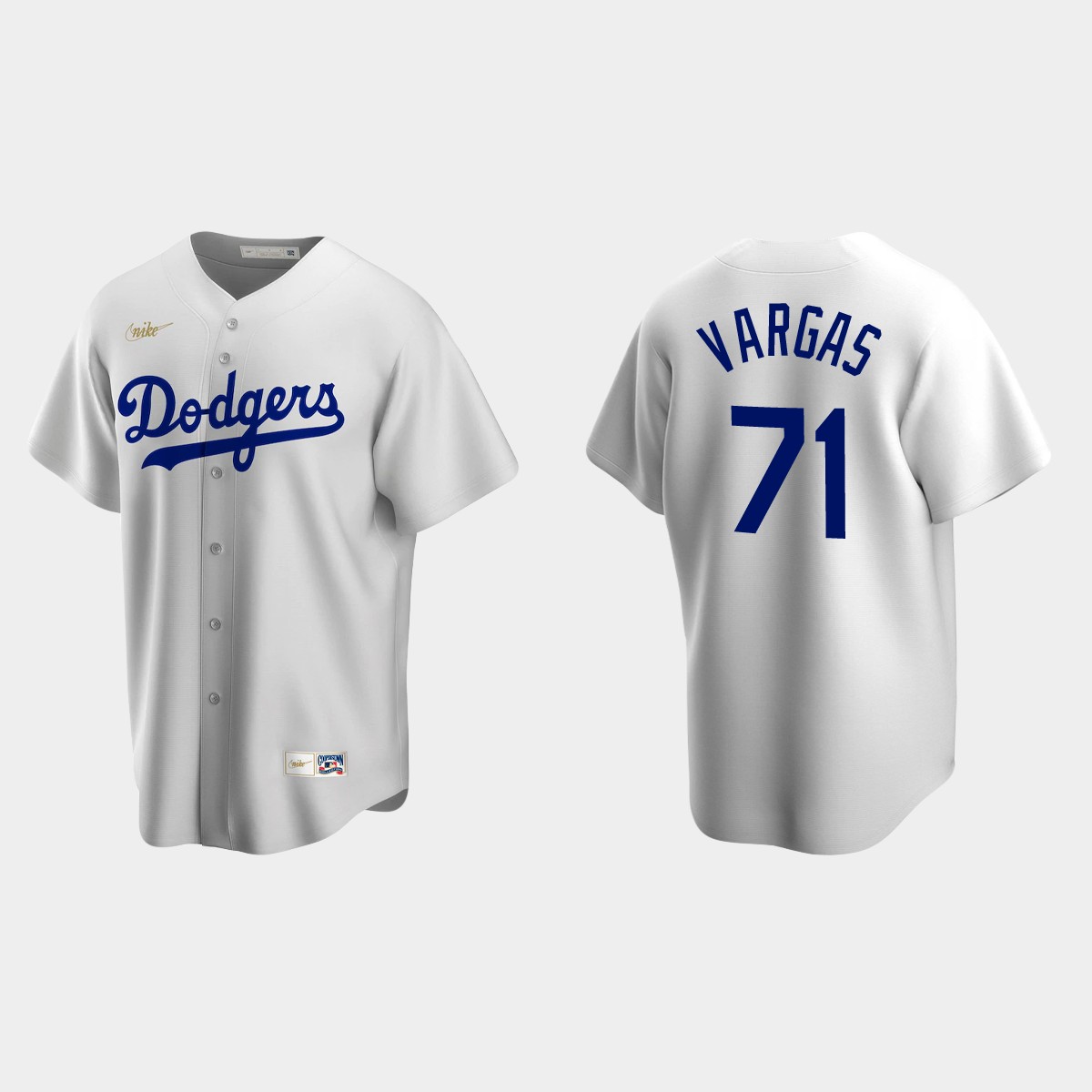 Miguel Vargas Los Angeles Dodgers Cooperstown Collection Home Jersey - White