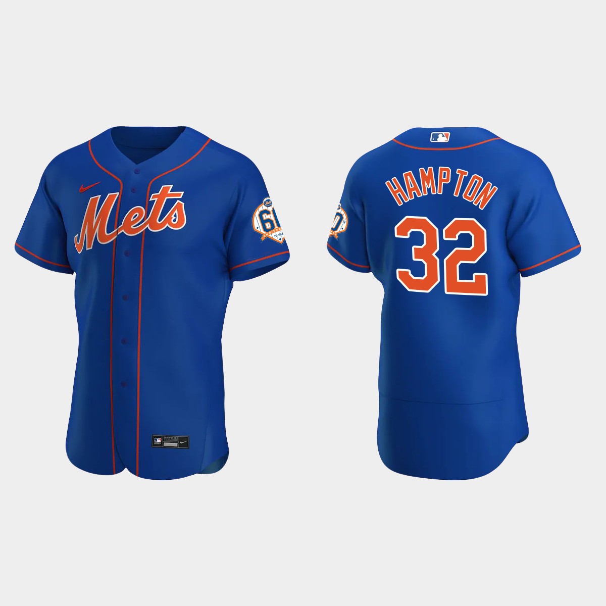 Mike Hampton New York Mets 60th Anniversary Alternate Jersey - Royal