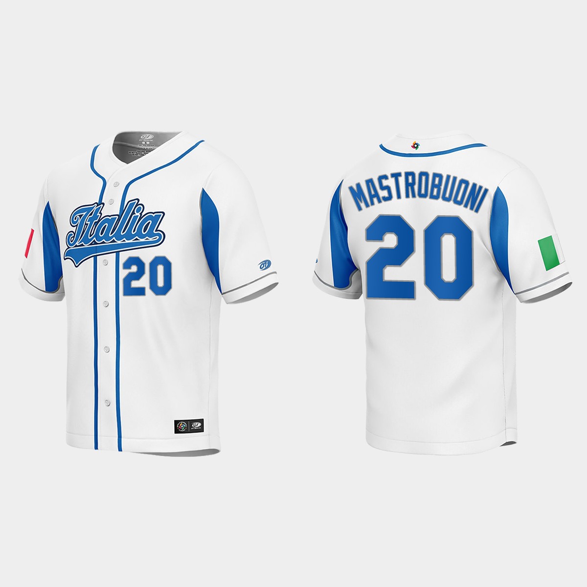 Miles Mastrobuoni Italy  2023 World  Classic Jersey - White