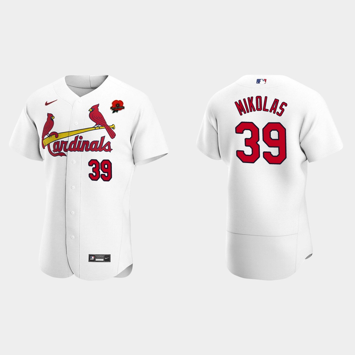Miles Mikolas St. Louis Cardinals 2021 Memorial Day Jersey - White