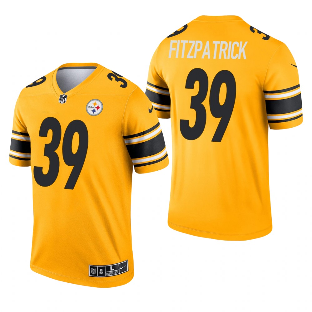 Minkah Fitzpatrick Pittsburgh Steelers Gold Jersey Inverted Legend - Men's