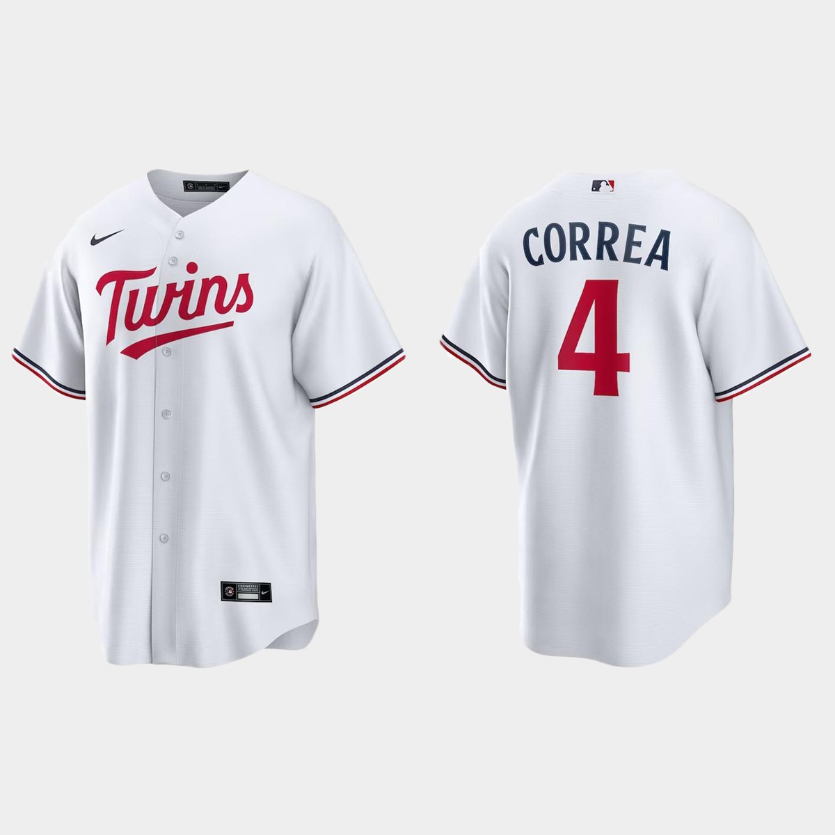 Minnesota Twins Carlos Correa Home Jersey - White