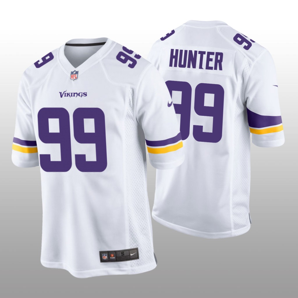 Minnesota Vikings #99 White Men's Danielle Hunter Game Jersey