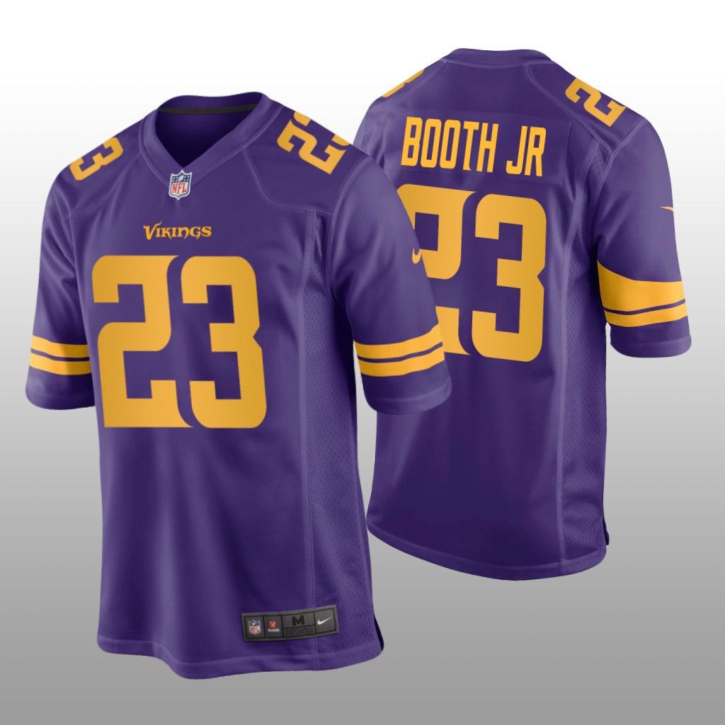 Minnesota Vikings Andrew Booth Jr. Purple Jersey Alternate Game - Men's