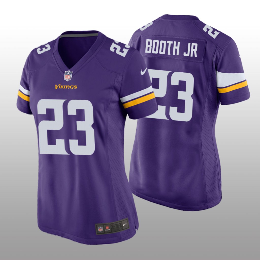 Minnesota Vikings Andrew Booth Jr. Purple Jersey Game - Women's