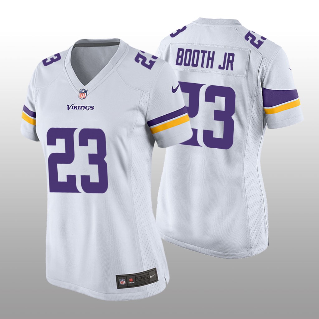 Minnesota Vikings Andrew Booth Jr. White Jersey Game - Women's