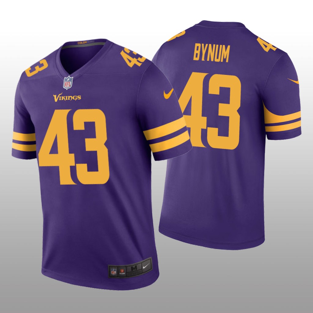 Minnesota Vikings Camryn Bynum Purple Jersey Color Rush Legend - Men's
