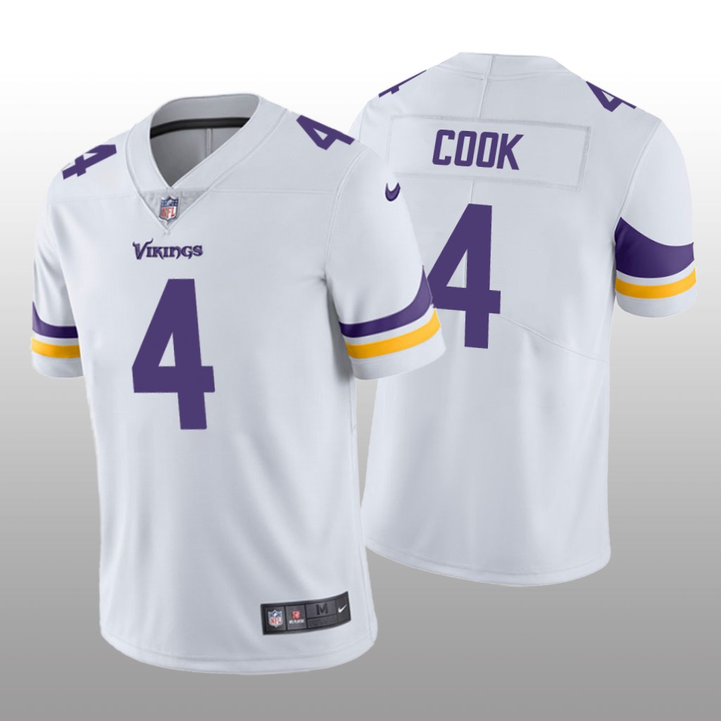 Minnesota Vikings Dalvin Cook White Jersey Vapor Limited - Men's