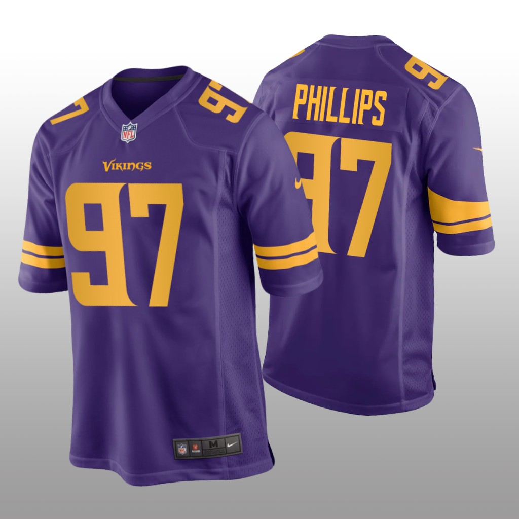 Minnesota Vikings Harrison Phillips Purple Jersey Alternate Game - Men's