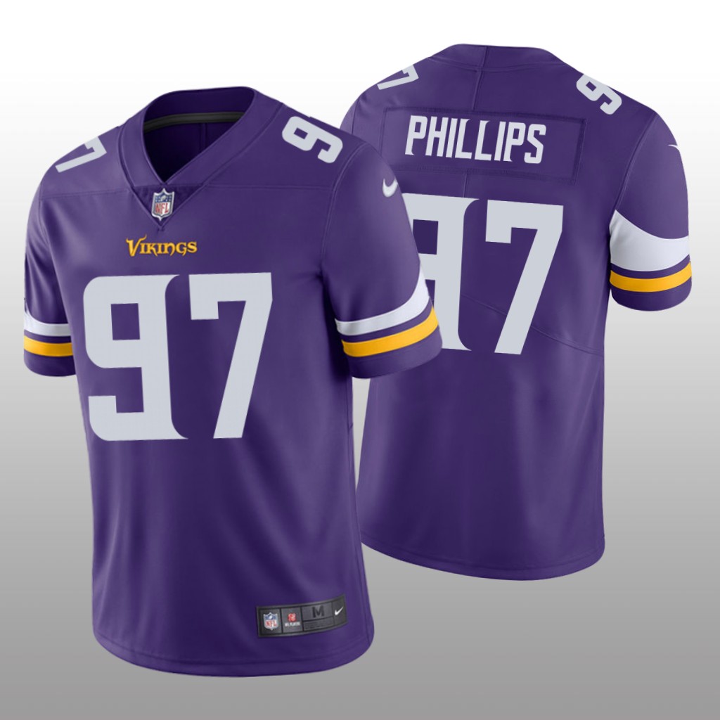 Minnesota Vikings Harrison Phillips Purple Jersey Vapor Limited - Men's