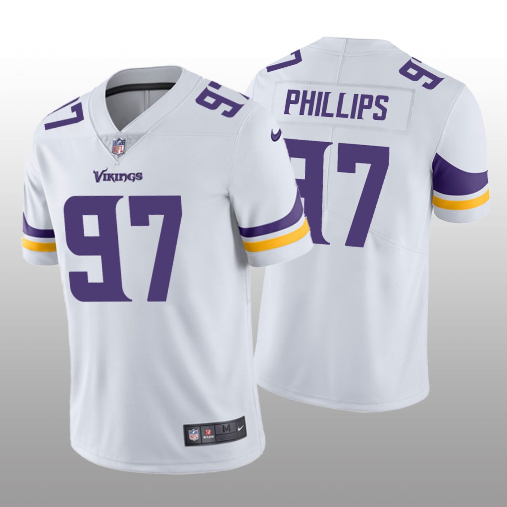 Minnesota Vikings Harrison Phillips White Jersey Vapor Limited - Men's
