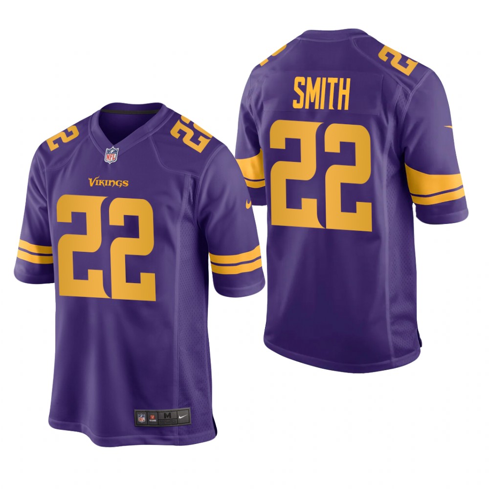Minnesota Vikings Harrison Smith Purple Jersey Alternate Game - Men's