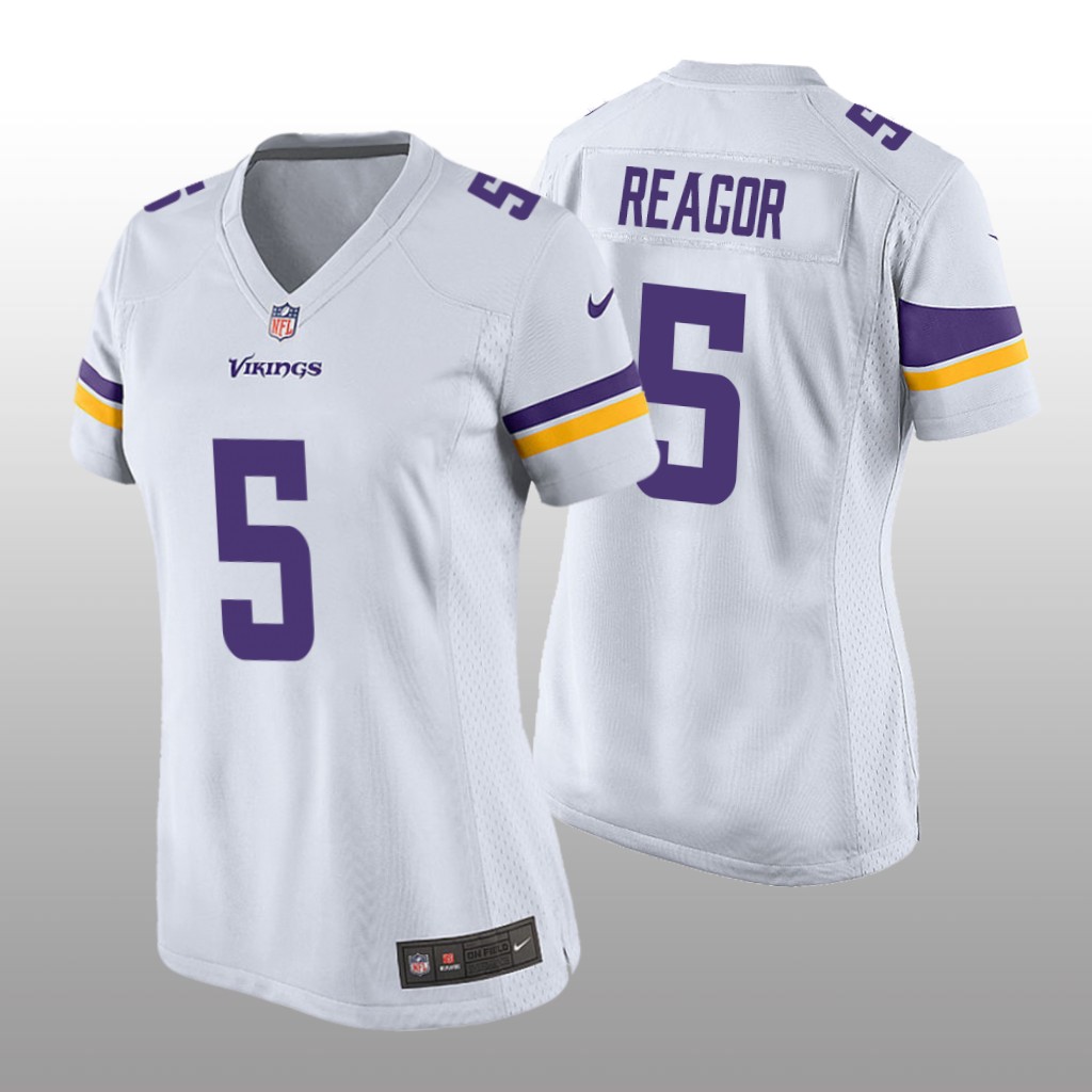 Minnesota Vikings Jalen Reagor White Jersey Game - Women's