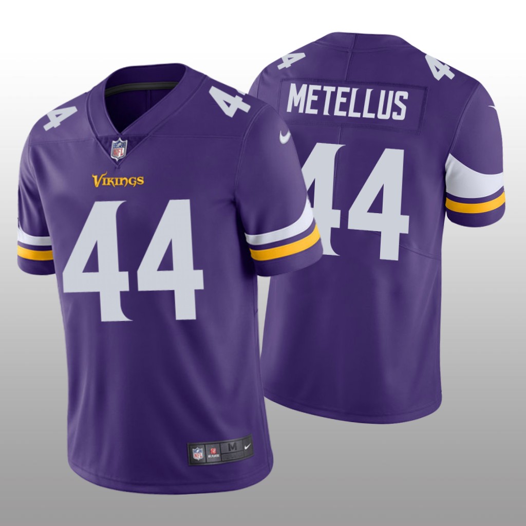 Minnesota Vikings Josh Metellus Purple Jersey Vapor Limited - Men's