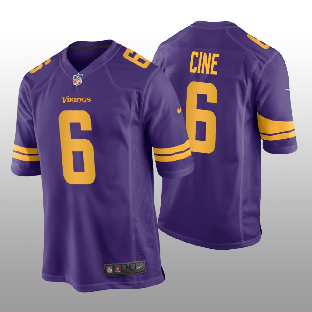 Minnesota Vikings Lewis Cine Purple Jersey Alternate Game - Men's