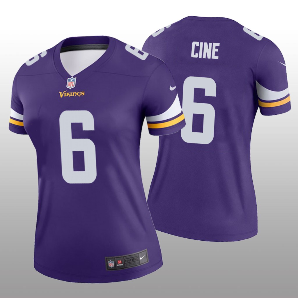 Minnesota Vikings Lewis Cine Purple Jersey Legend - Women's