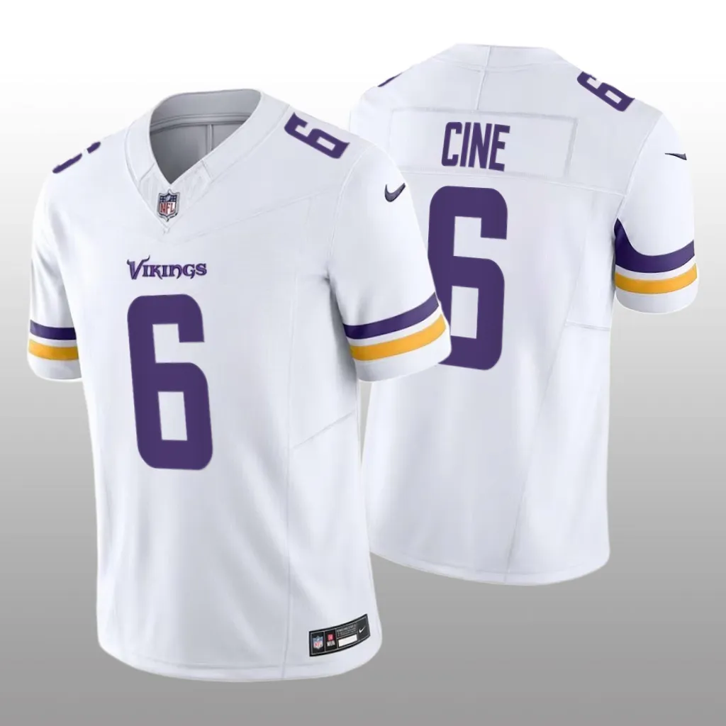 Minnesota Vikings Lewis Cine White Jersey 2020 Vapor F.U.S.E. Limited
