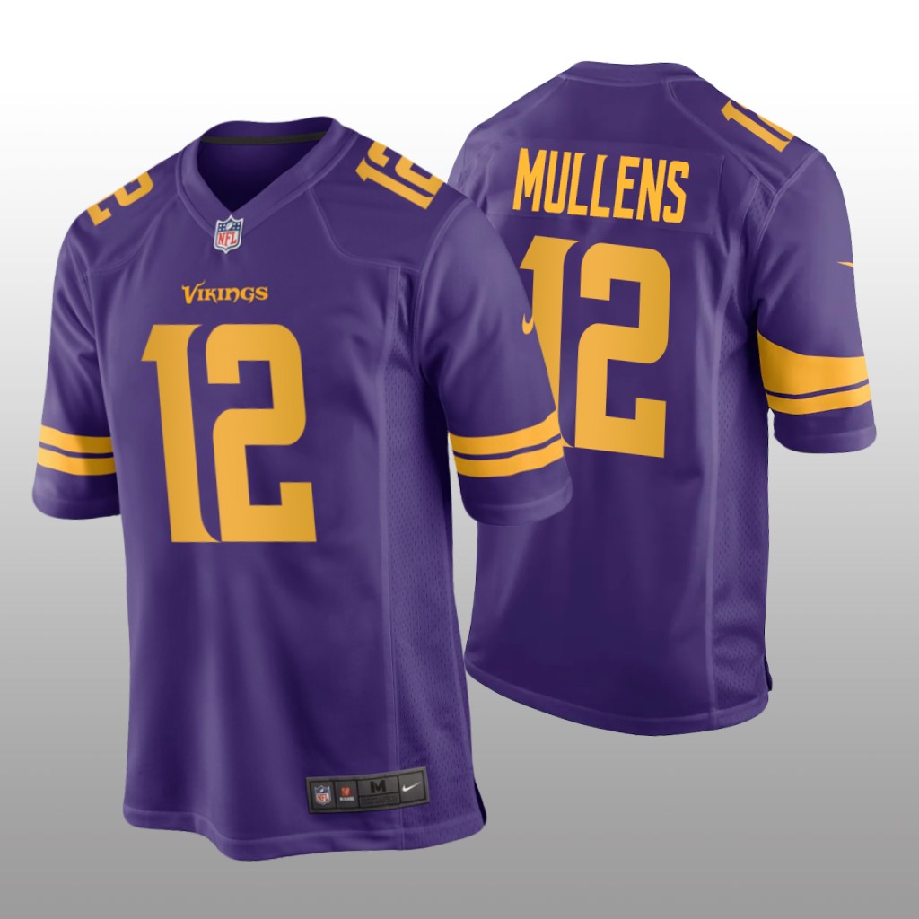 Minnesota Vikings Nick Mullens Purple Jersey Alternate Game - Men's