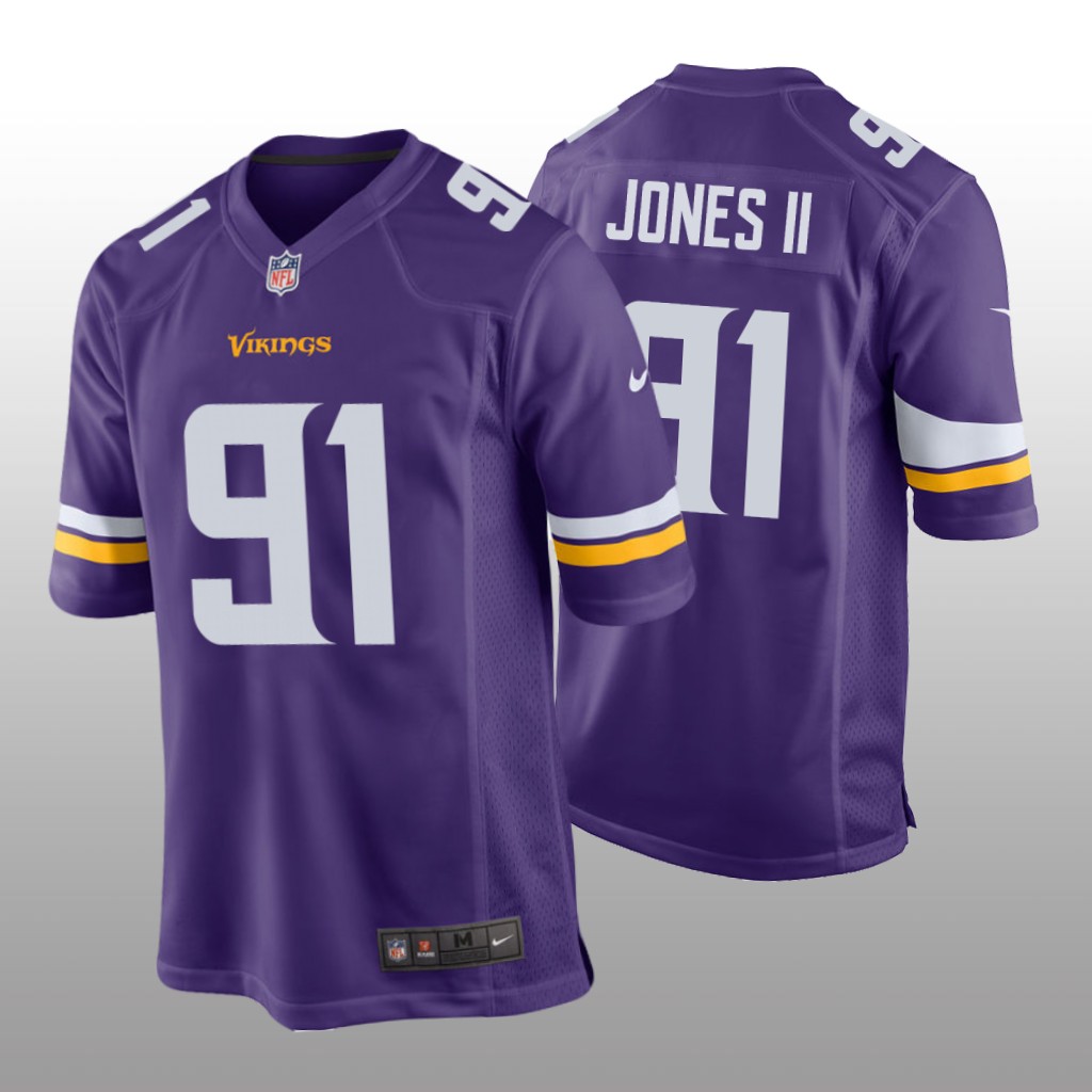 Minnesota Vikings Patrick Jones II Purple Jersey Game - Men's