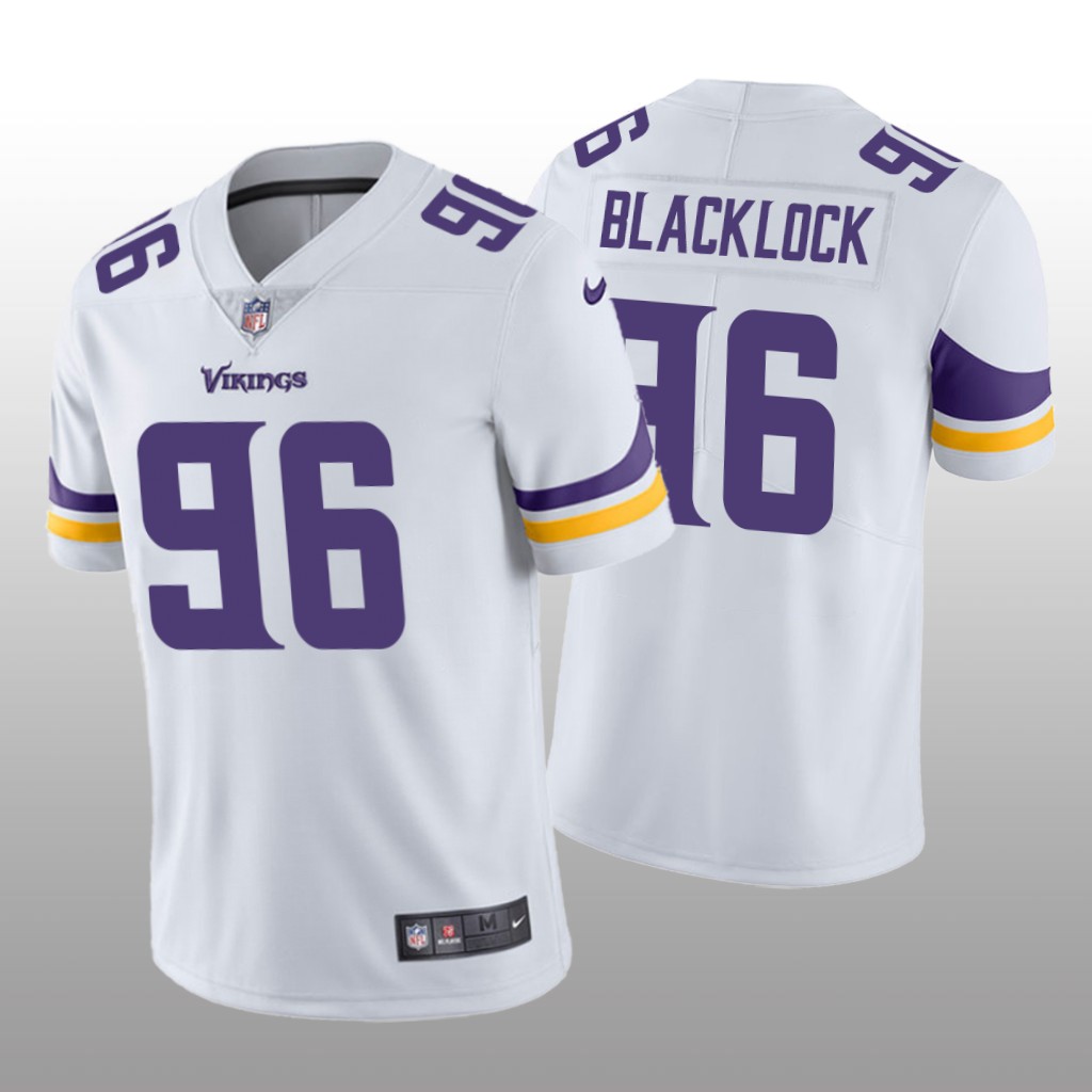 Minnesota Vikings Ross Blacklock White Jersey Vapor Limited - Men's