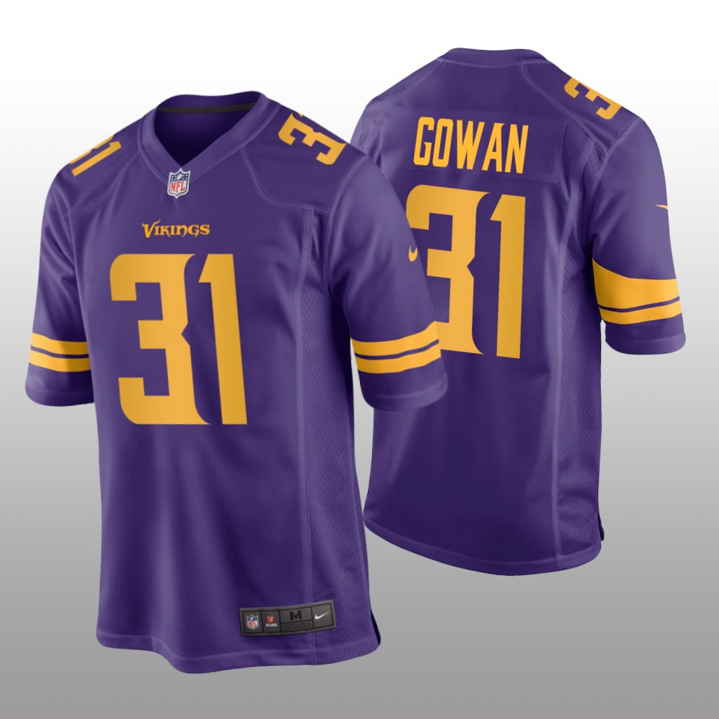 Minnesota Vikings Tay Gowan Purple Jersey Alternate Game - Men's