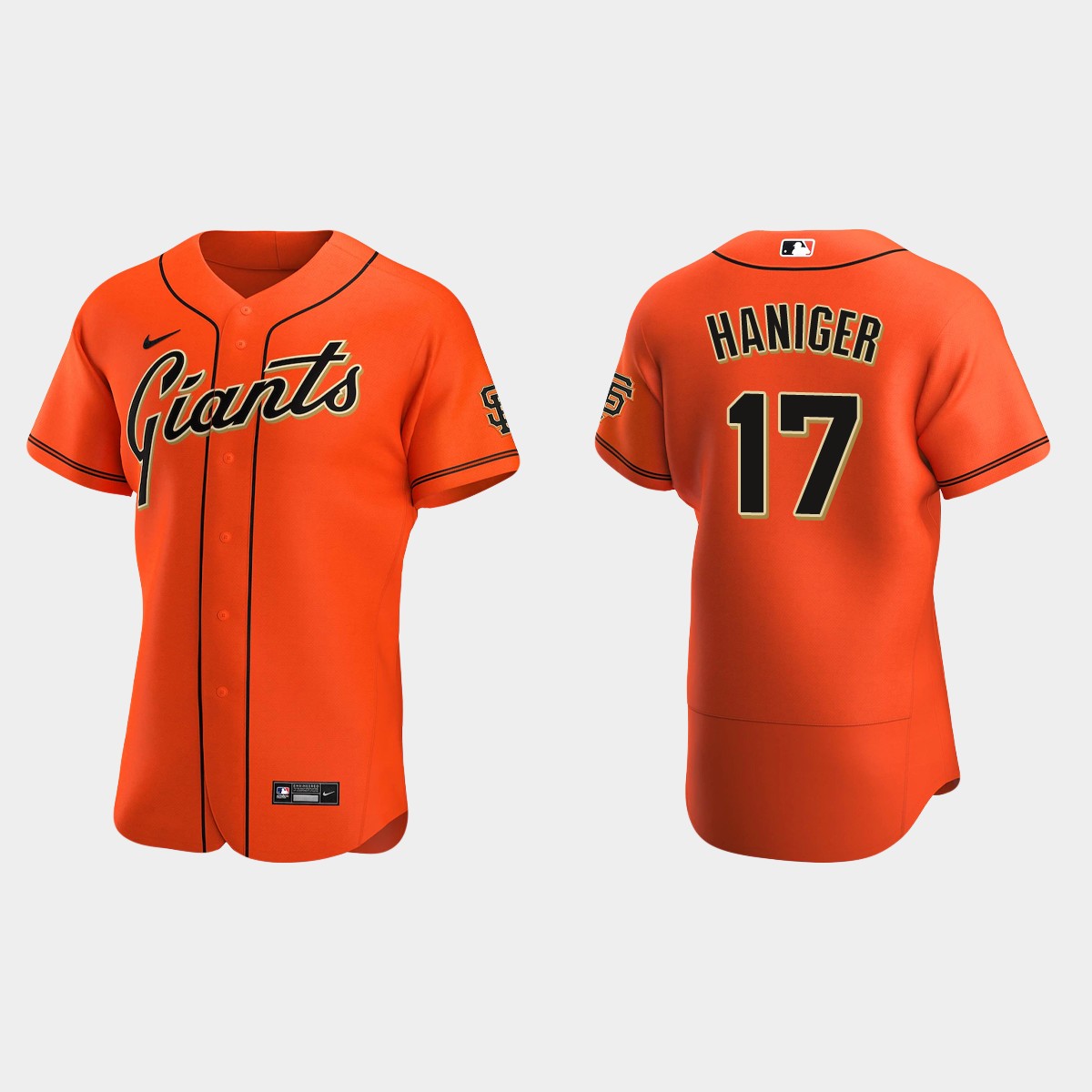 Mitch Haniger San Francisco Giants Alternate Jersey - Orange