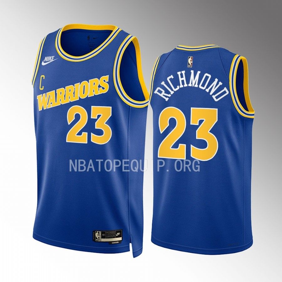 Mitch Richmond Golden State Warriors #23 Blue Jersey 2022-23 Classic Edition Swingman