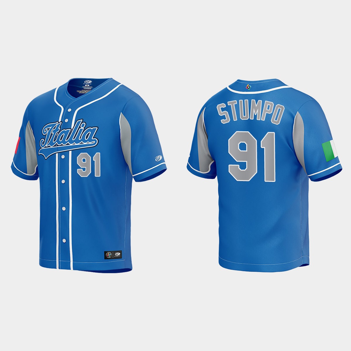 Mitchell Stumpo Italy  2023 World  Classic Jersey - Royal