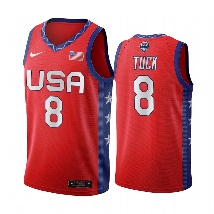 Morgan Tuck USA Women's National Team #8 Red 2020 Tokyo Olympics Jersey