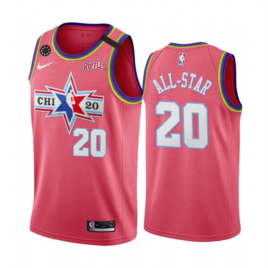 NBA Celebrity Game 2020 Pink Jersey Honor Kobe All-Star