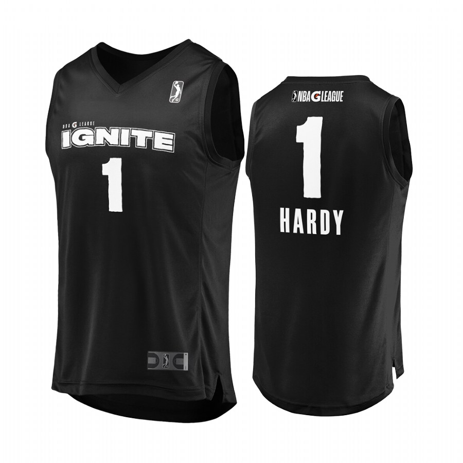 NBA G League #1 Jaden Hardy Jersey 2021-22  Black Player