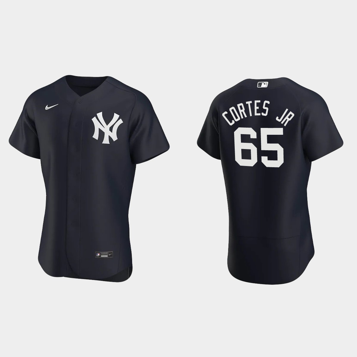 Nestor Cortes Jr. New York Yankees Alternate Jersey - Navy