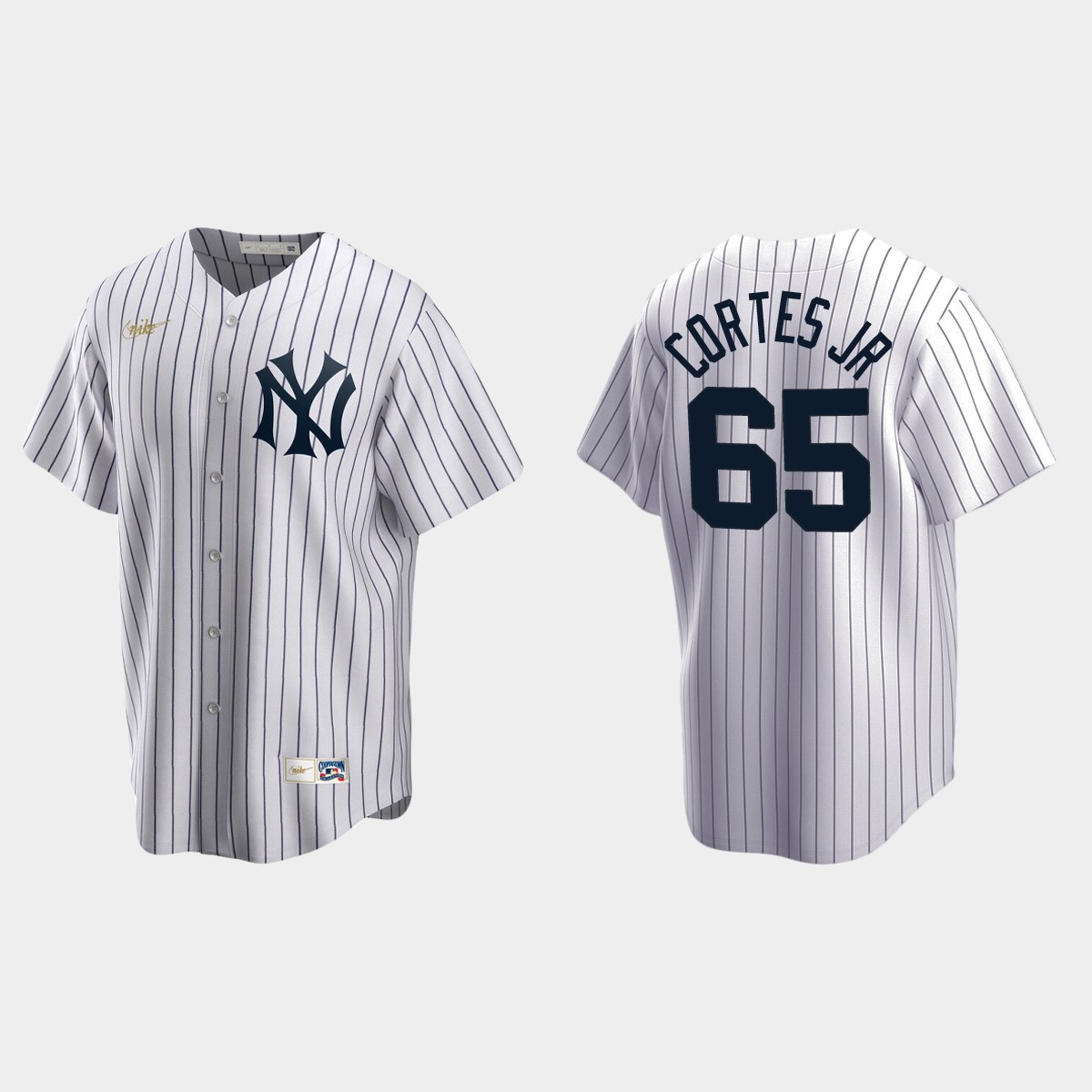 Nestor Cortes Jr. New York Yankees Cooperstown Collection Home Jersey - White