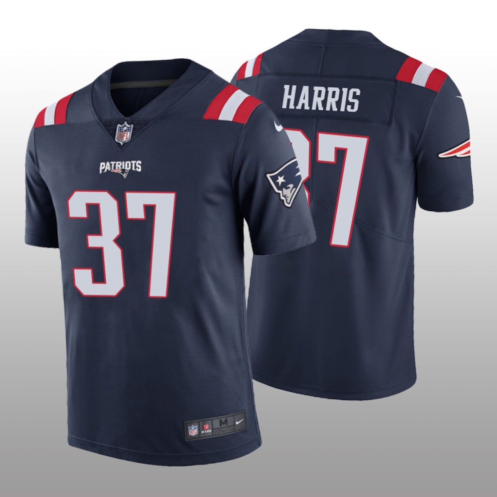 New England Patriots Damien Harris Navy Jersey Color Rush Limited - Men's