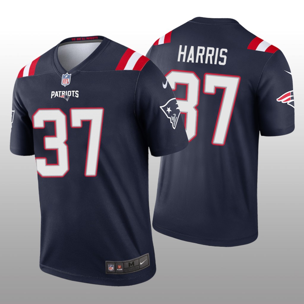 New England Patriots Damien Harris Navy Jersey Legend - Men's