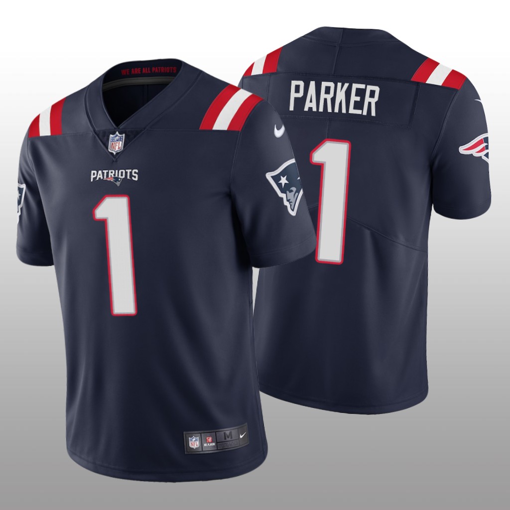 New England Patriots DeVante Parker Navy Jersey Vapor Limited Vapor Limited - Men's