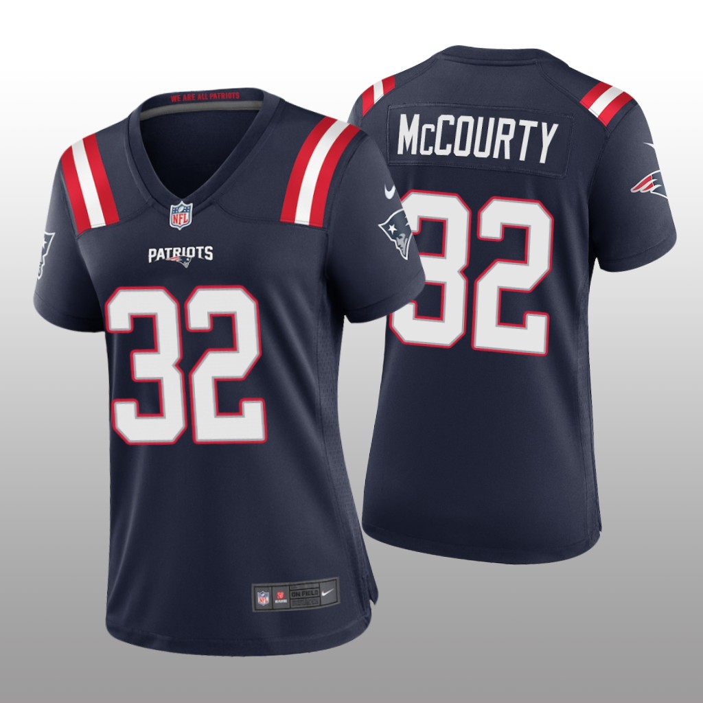 New England Patriots Devin McCourty Navy Jersey Game - Women's