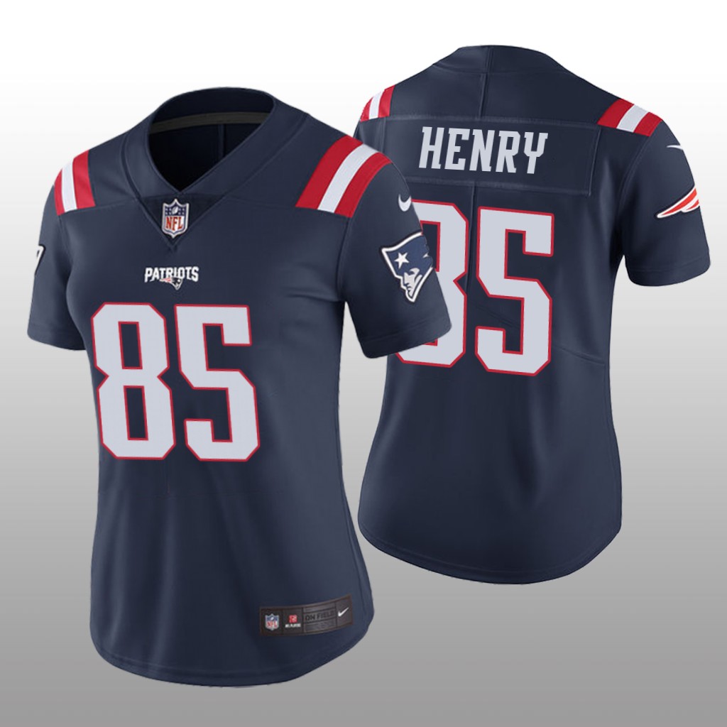 New England Patriots Hunter Henry Navy Jersey Color Rush Limited - Women's