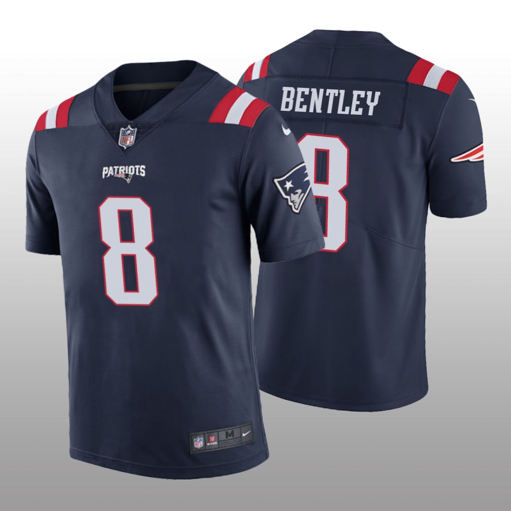 New England Patriots Ja'Whaun Bentley Navy Jersey Color Rush Limited - Men's