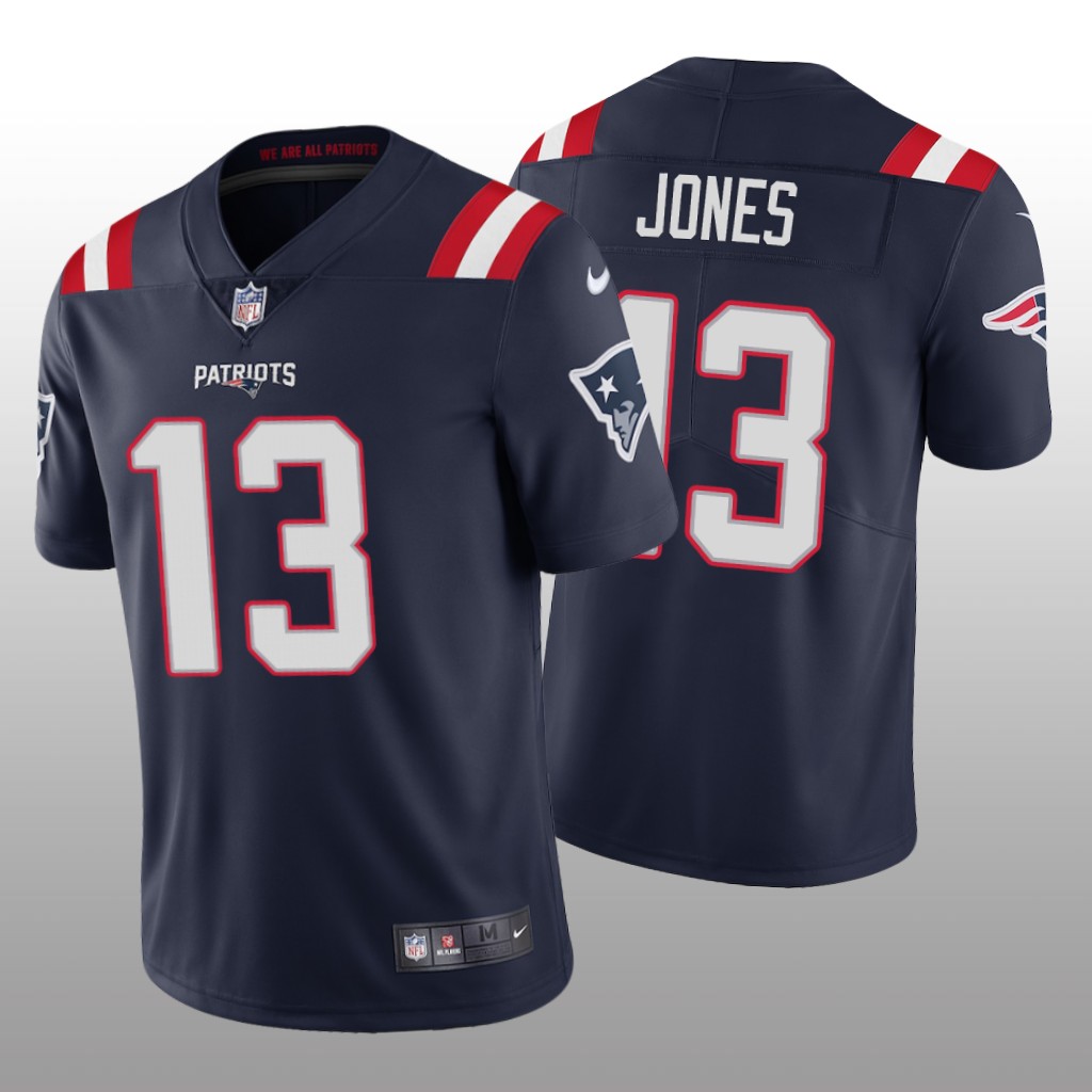 New England Patriots Jack Jones Navy Jersey Vapor Limited - Men's