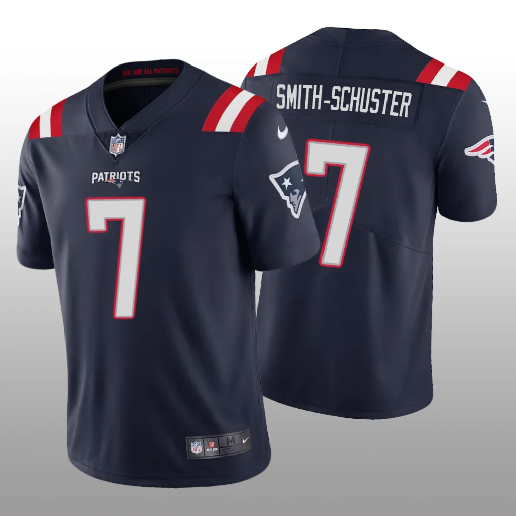 New England Patriots JuJu Smith-Schuster Navy Jersey Vapor Limited - Men's