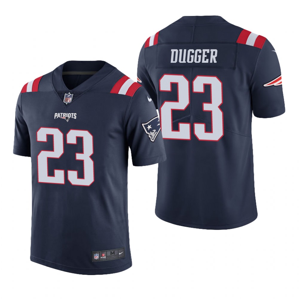 New England Patriots Kyle Dugger Navy Jersey Color Rush Limited - Men's