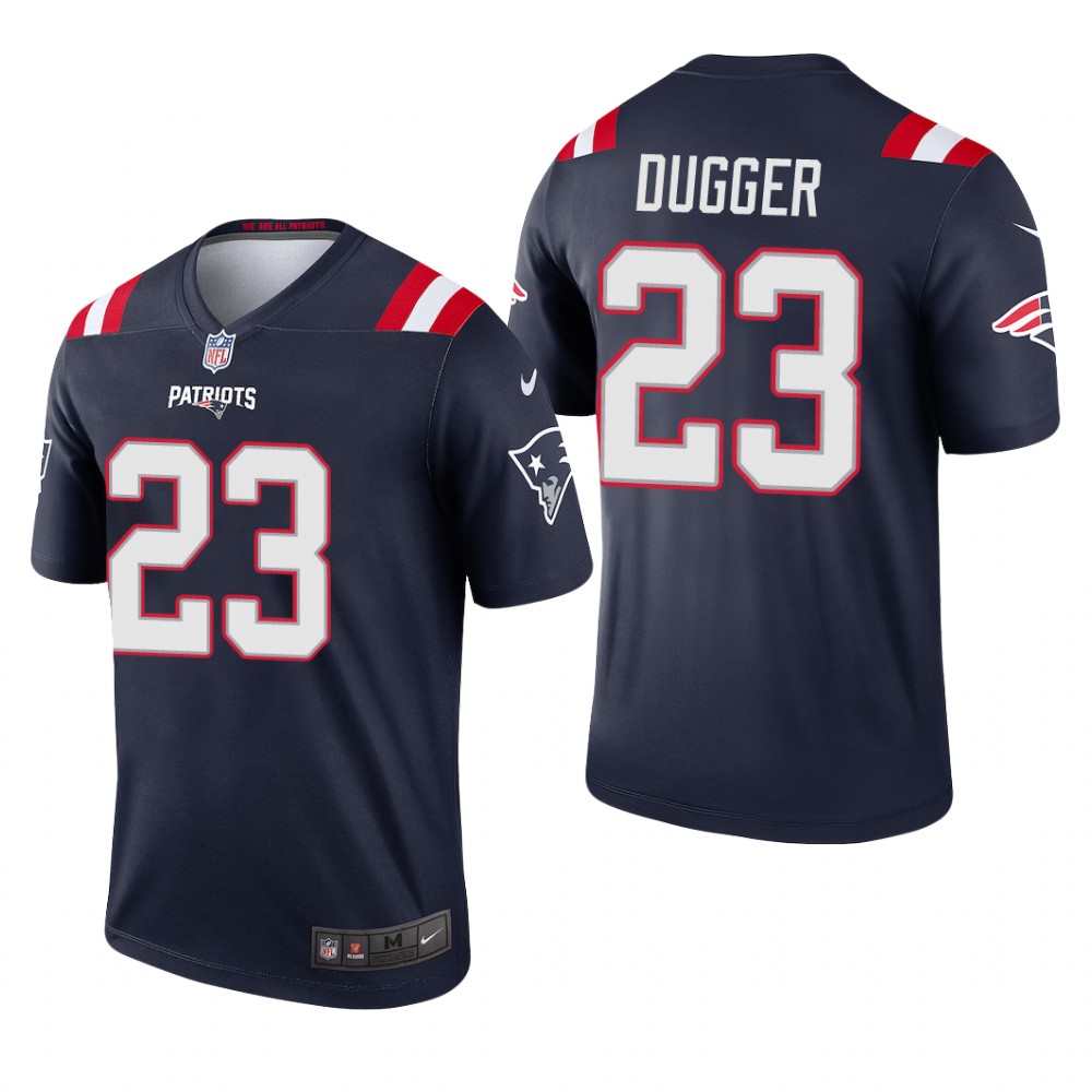 New England Patriots Kyle Dugger Navy Jersey Legend - Men's