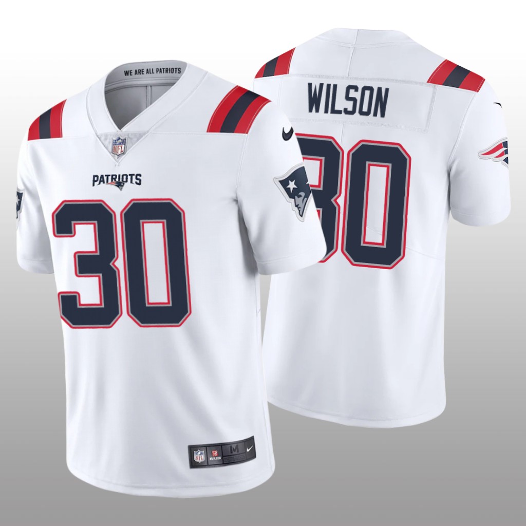 New England Patriots Mack Wilson White Jersey Vapor Limited - Men's