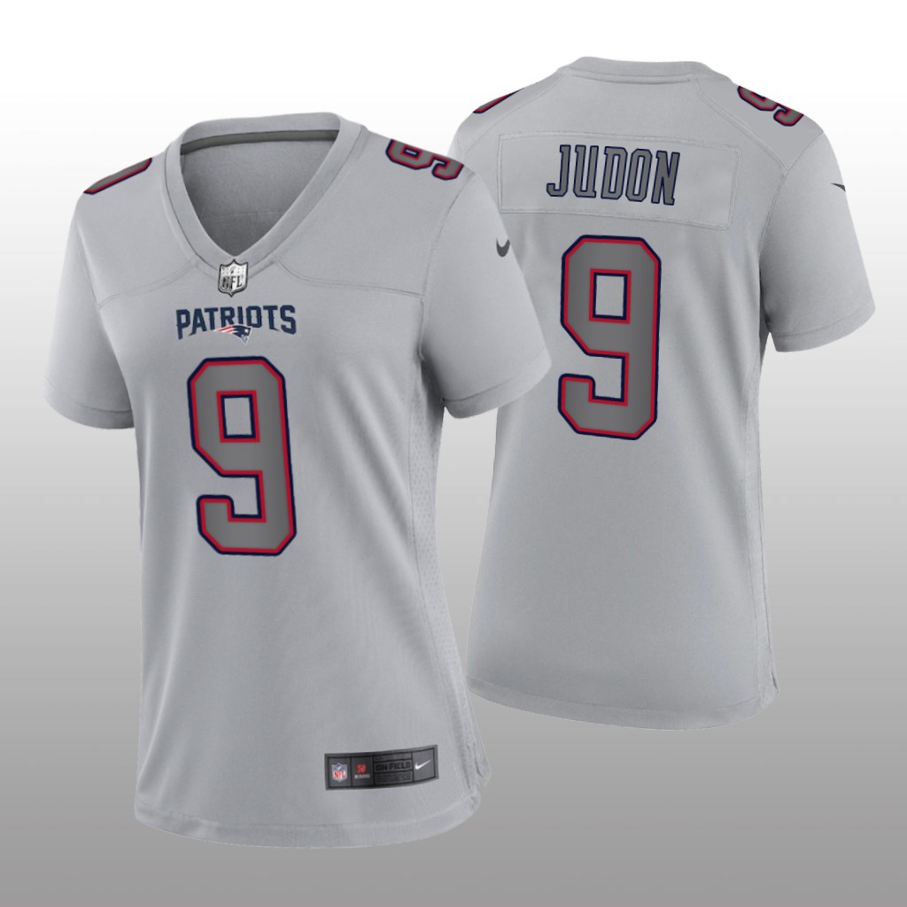 New England Patriots Matthew Judon Gray Jersey Atmosphere Fashion Game - Women's