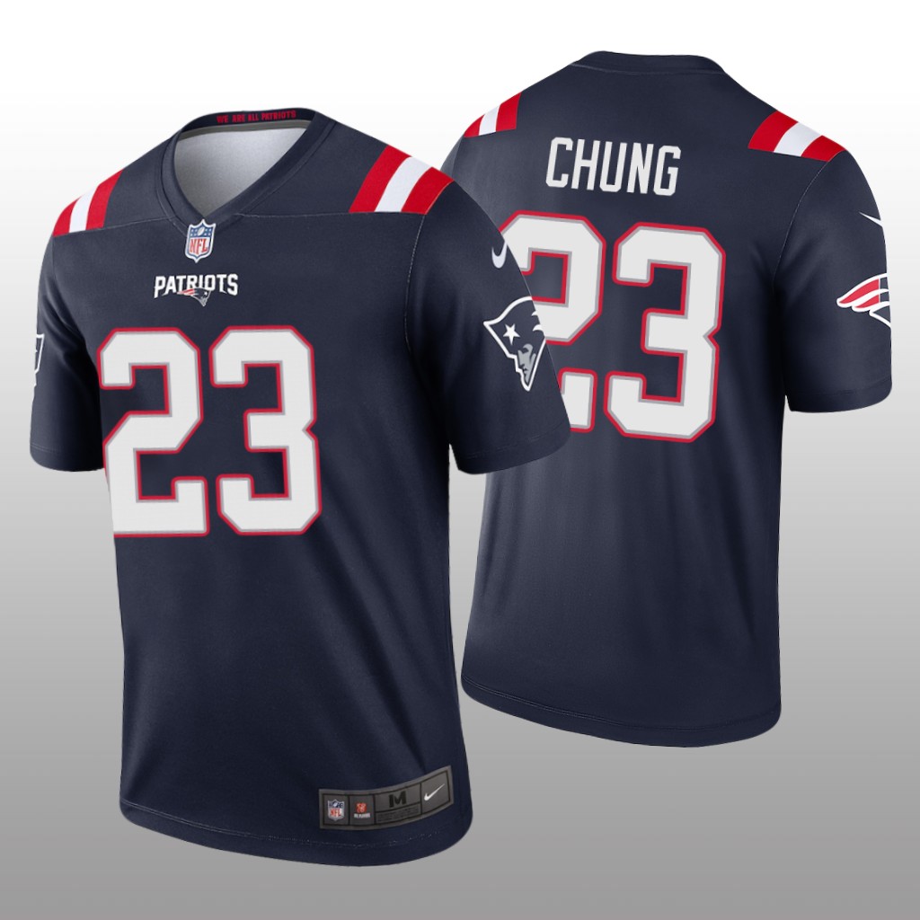 New England Patriots Patrick Chung Navy Jersey Legend - Men's