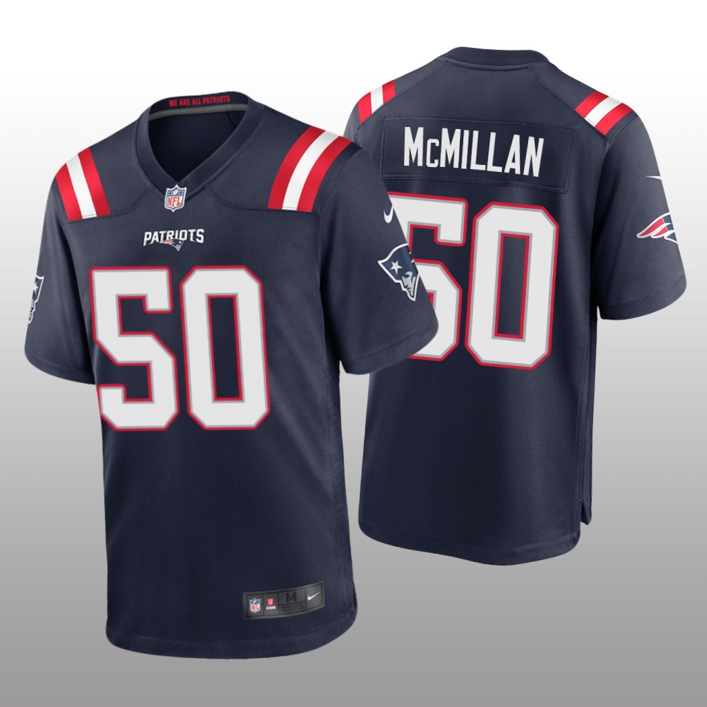 New England Patriots Raekwon McMillan Navy Jersey Game - Men's